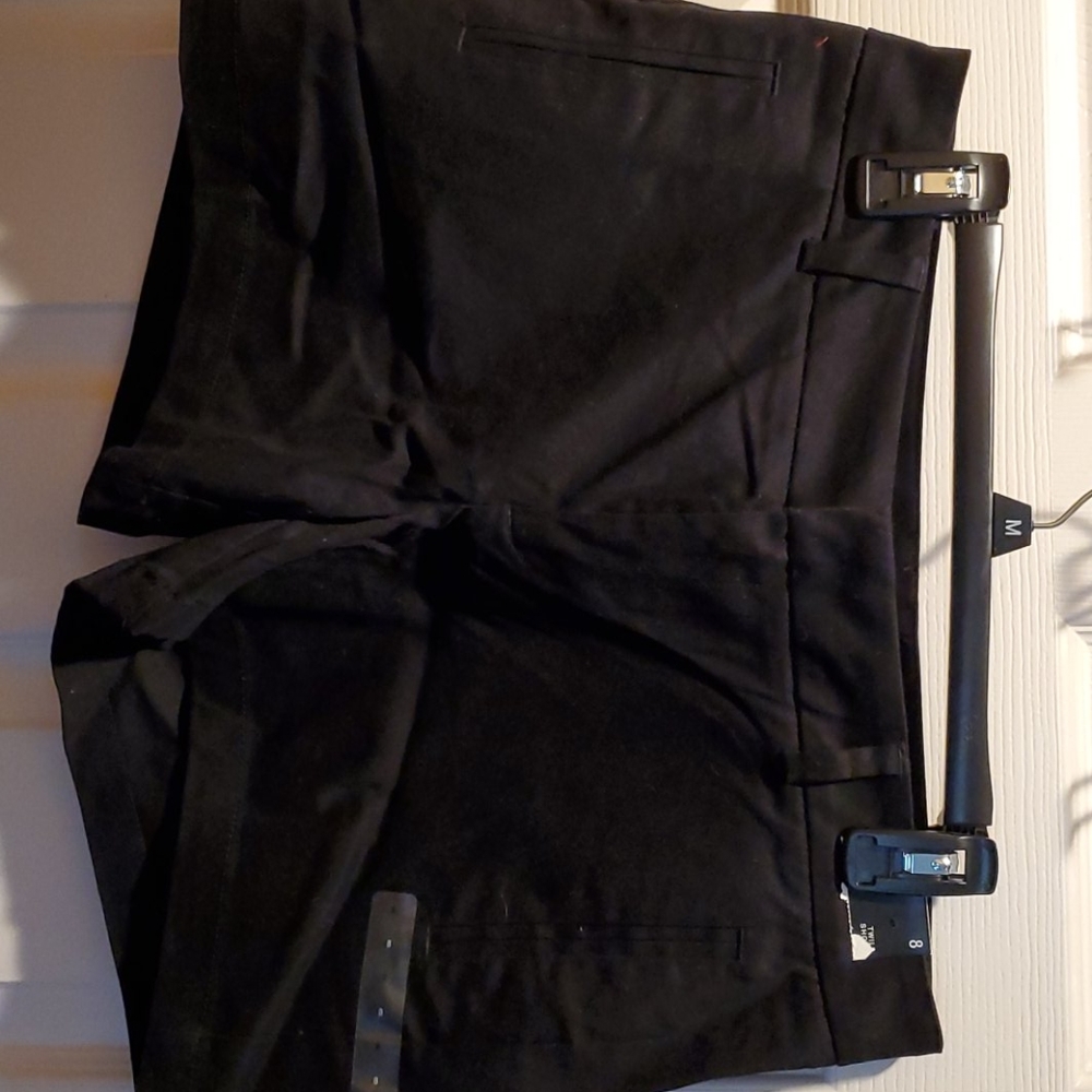 Black dress shorts